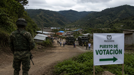 Regiones en alerta electoral Wilson Ruiz Orejuela